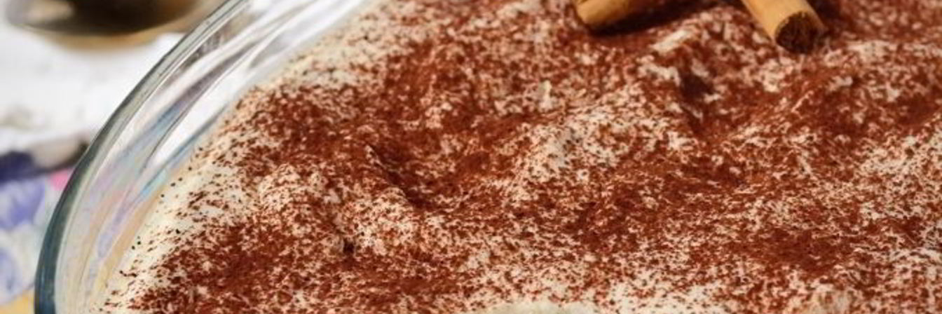 Тирамису с рикоттой, орехами и корицей