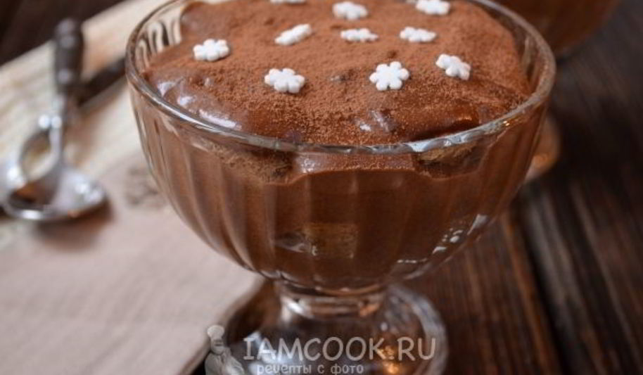 Рецепт тирамису шоколадный