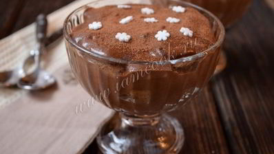 тирамису шоколадный