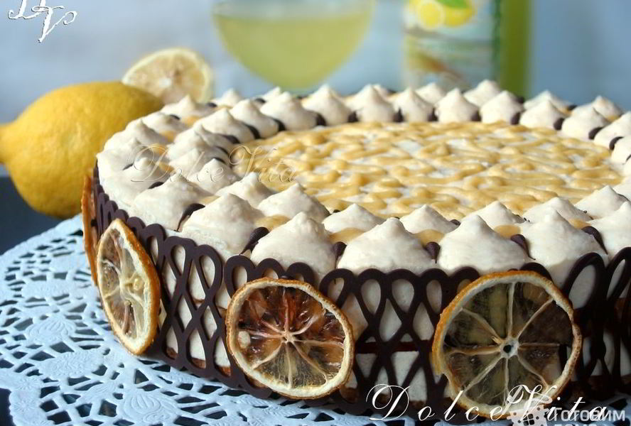 Торт-десерт Лимонный тирамису