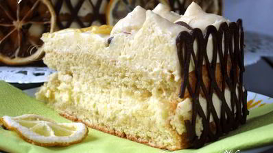 торт-десерт лимонный тирамису