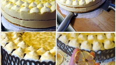торт-десерт лимонный тирамису