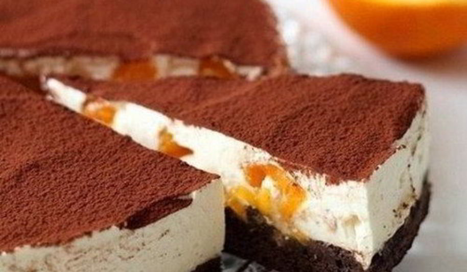 Рецепт торта-тирамису с апельсинами и темным шоколадом