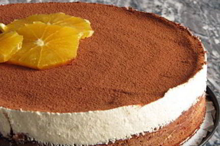 Торт-тирамису с апельсинами