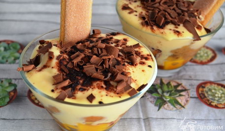 Рецепт тропиканистого тирамису