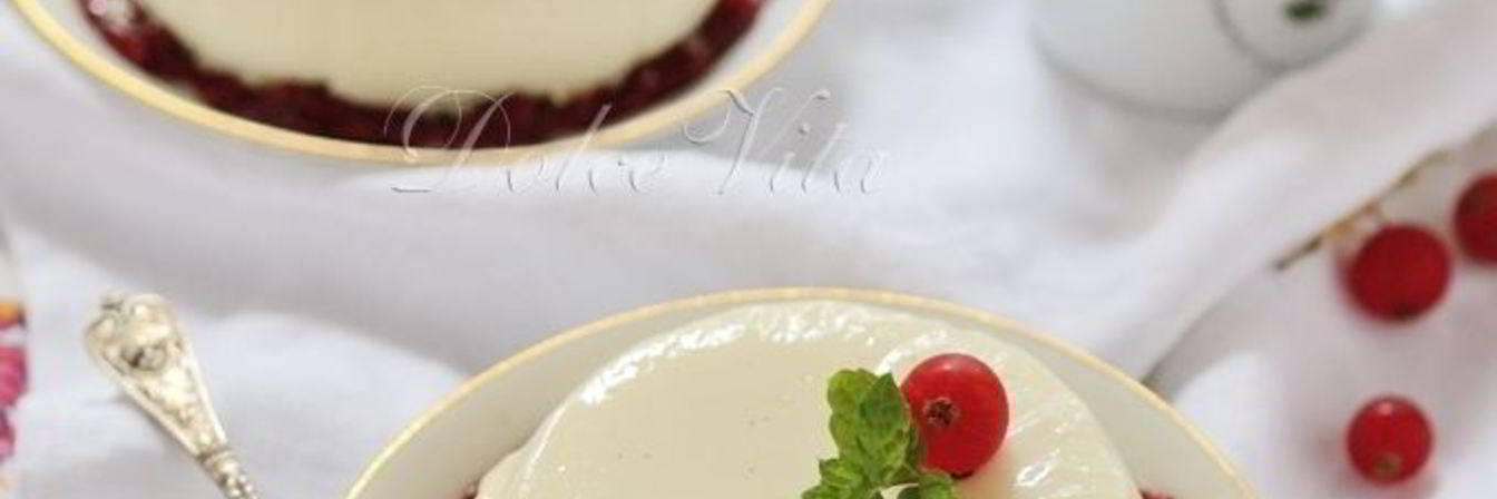 Ванильная панна котта без желатина