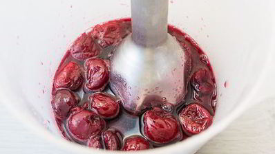 вишневое йогуртовое желе