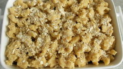 яблочно-вишневый крамбл