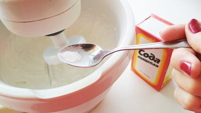 бисквит с вишней и зефирным кремом