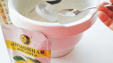 бисквит с вишней и зефирным кремом