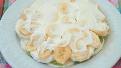 десерт из зефира с фруктами