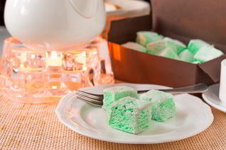 Домашние мятные маршмеллоу