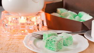 домашние мятные маршмеллоу