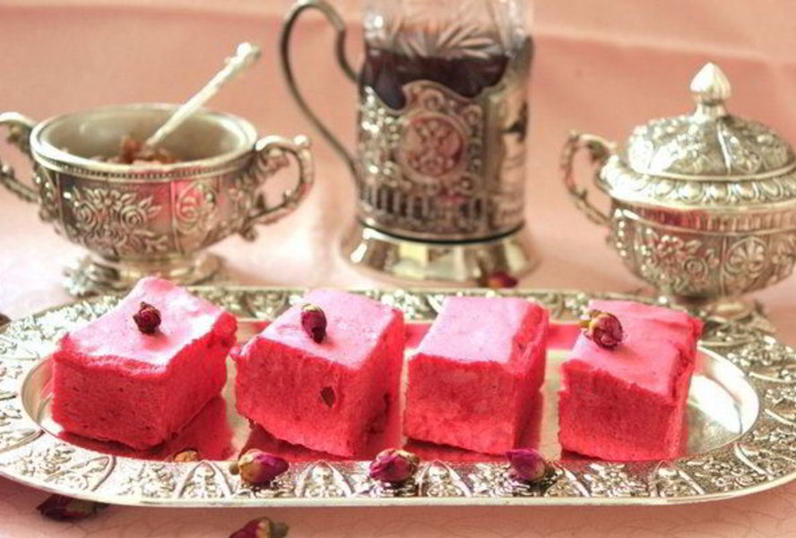 Малиновый зефир к чаю