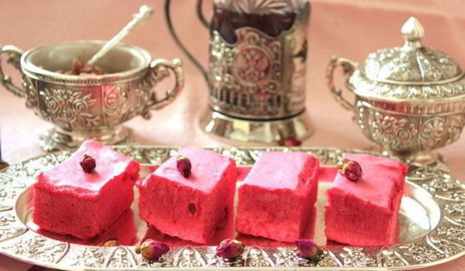 Рецепт малинового зефира к чаю