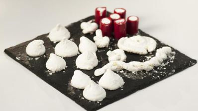 маршмеллоу в малиновой глазировке