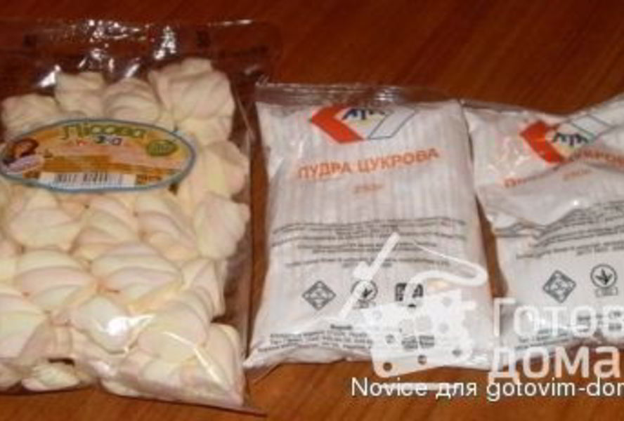 Мастика из маршмеллоу и розы