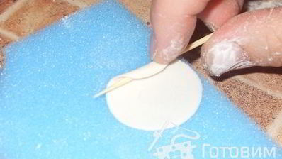 мастика из маршмеллоу и розы