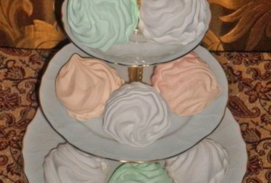 Разноцветный домашний зефир