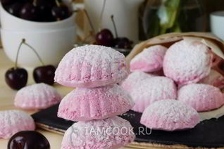 Вишневый зефир на агар-агаре