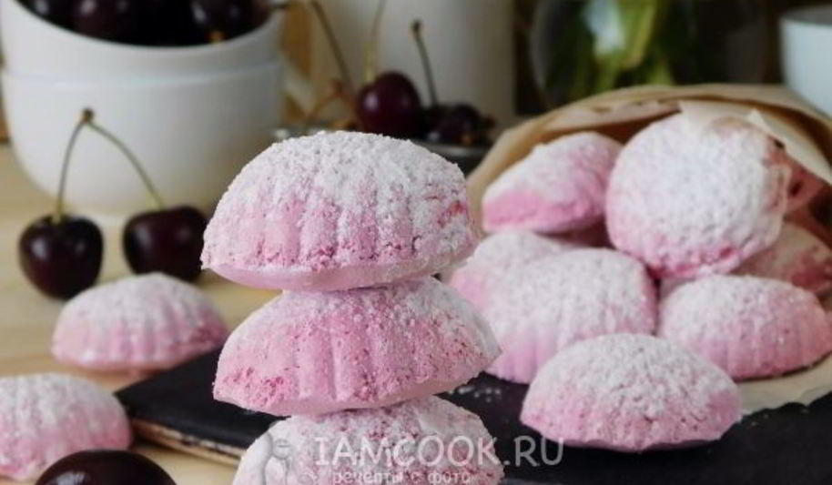 Рецепт вишневого зефира на агар-агаре