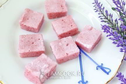 Зефир клубничный