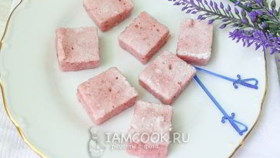 зефир клубничный