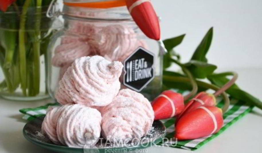 Рецепт зефира на желатине