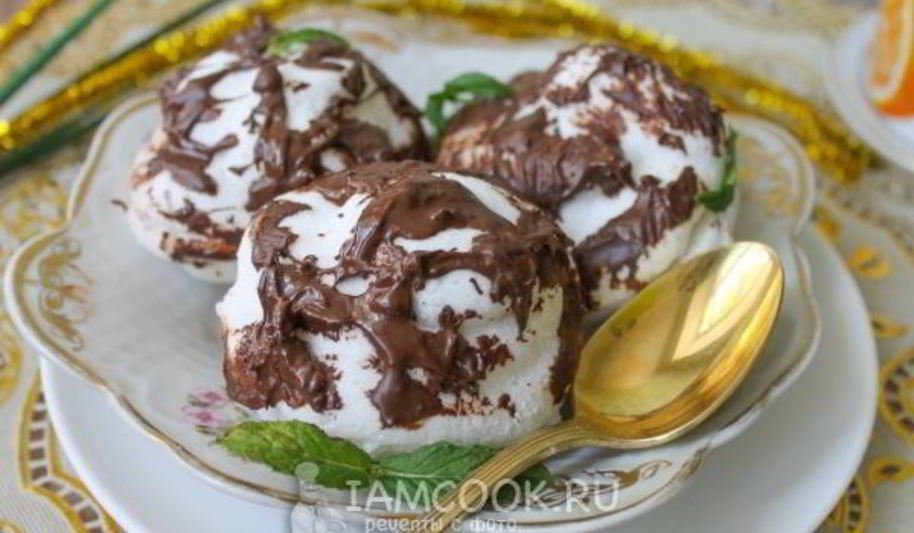 Рецепт зефира в шоколаде