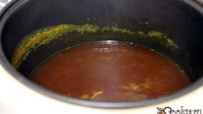 желе из антоновских яблок и облепихи в мультиварке