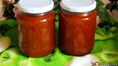 желе из антоновских яблок и облепихи в мультиварке