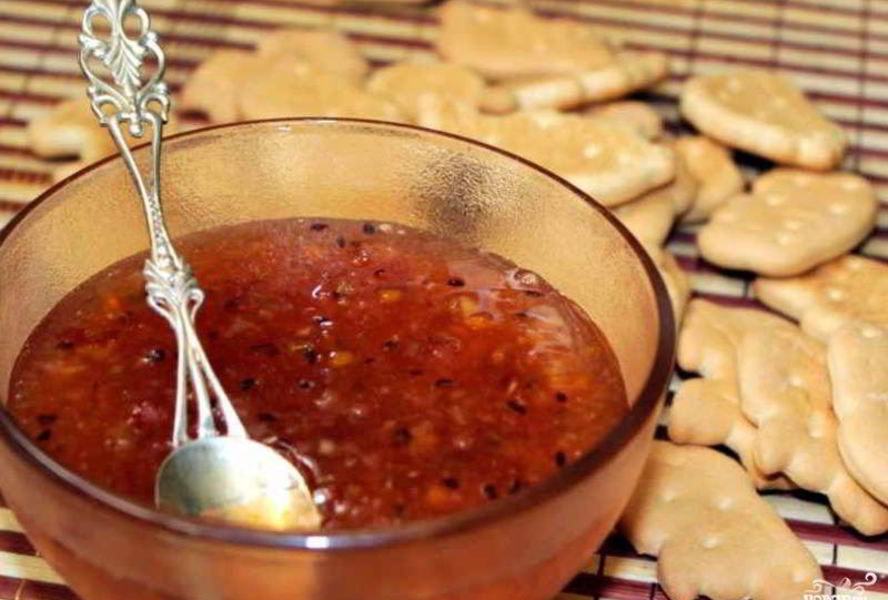 Желе из крыжовника с апельсином