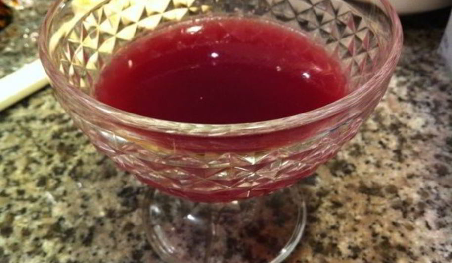 Рецепт желе из сока