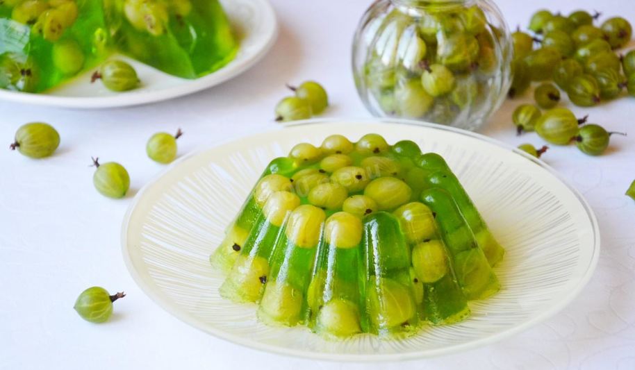 Рецепт желе с крыжовником изумруд