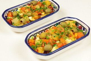 Арабский гарнир из овощей