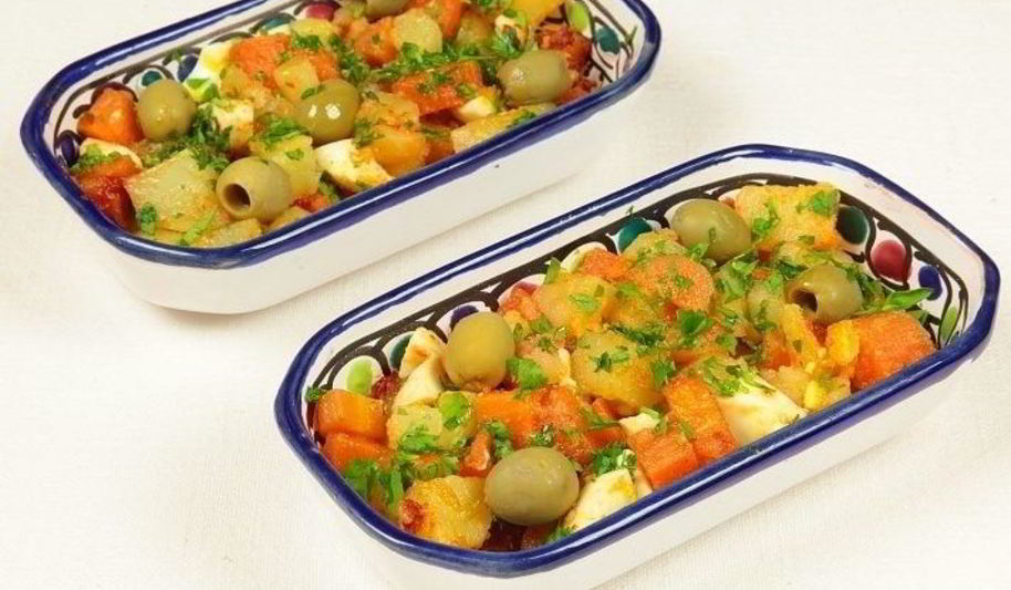 Рецепт арабского гарнира из овощей