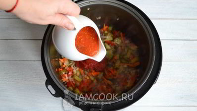 азу из индейки в мультиварке