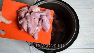 азу из индейки в мультиварке