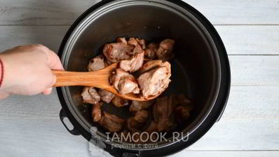 азу из индейки в мультиварке