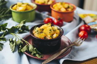 Азу по-татарски в горшочках