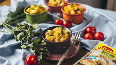 азу по-татарски в горшочках