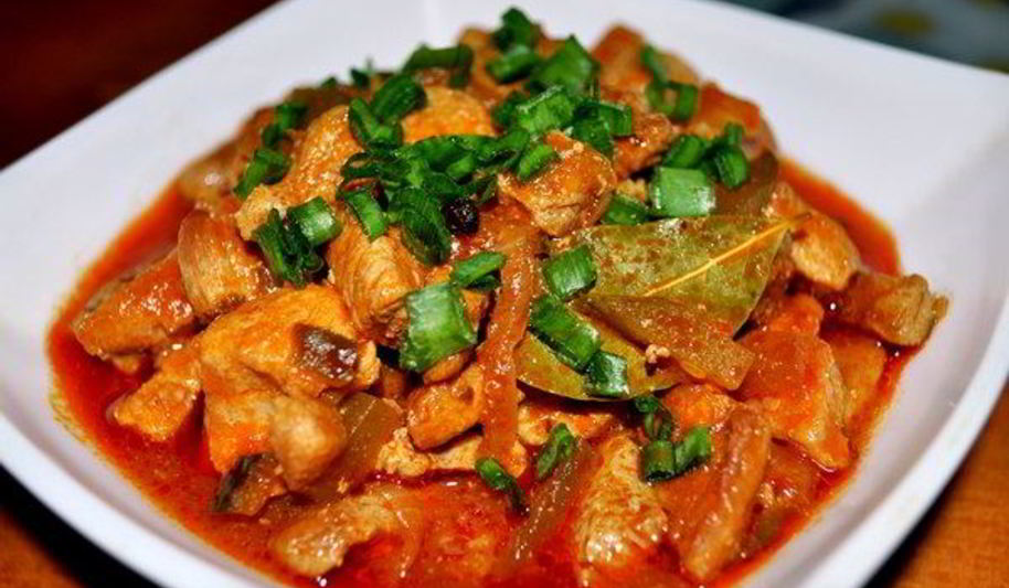 Рецепт классического азу из свинины