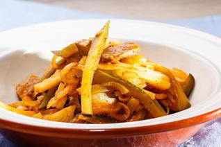 Мясное азу с картофелем