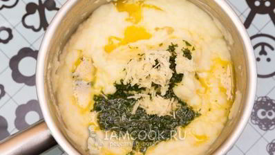 базиликовое картофельное пюре