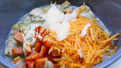 чахохбили из курицы в мультиварке