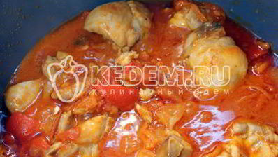 чахохбили из курицы в мультиварке