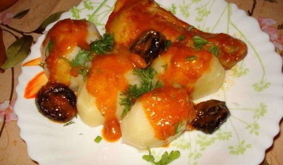 Рецепт чахохбили с черносливом