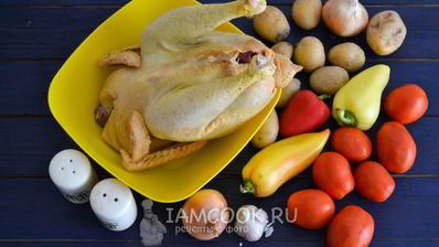 чахохбили с картошкой в духовке