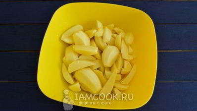 чахохбили с картошкой в духовке