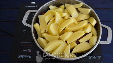 чахохбили с картошкой в духовке